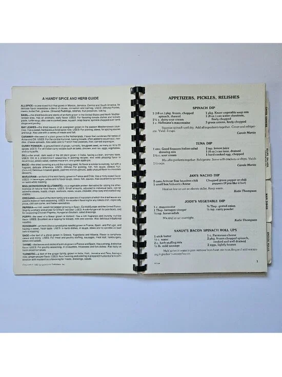 Vintage 80s What's Cooking In Our Kitchens Christian Women's Fellowship Disciple - Picture 7 of 16